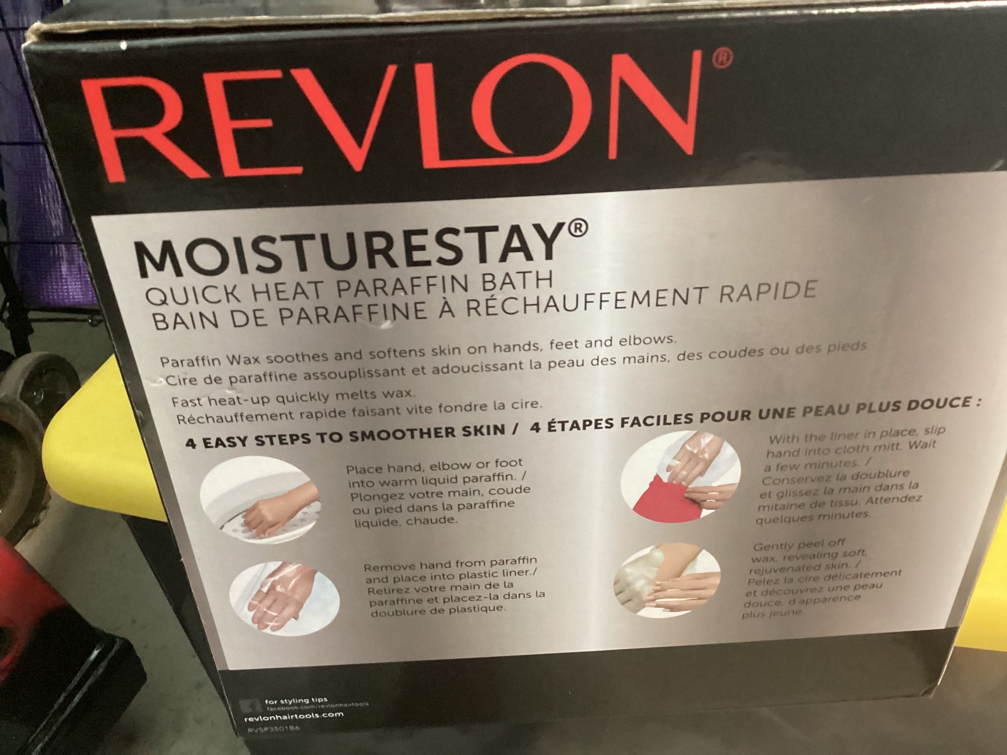 Revlon Moisturestay Quick Heat Paraffin Bath - RVSP3501