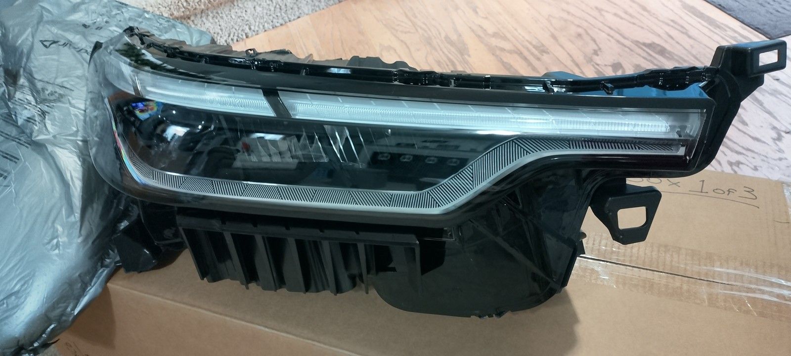 Perfect 2022-2025 Infiniti QX60 Right Side RH Adaptive LED Headlight OEM 2 Plug