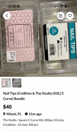 Nail tips