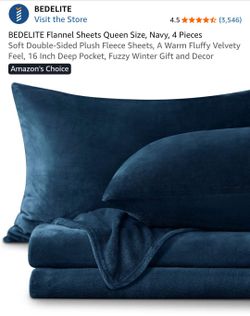 Queen Sheet set (Fleece)