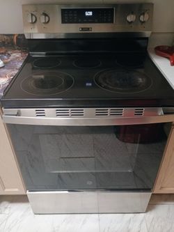 GE electric stove top