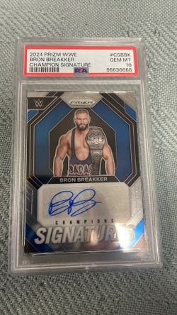 Bron Breaker Autograph PSA10