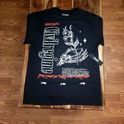 Civil Regime Men's Black Graphic T-Shirt 