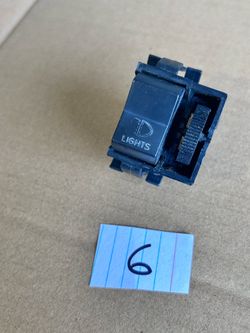 Oem Head Light Switch 73-79 VW Super Beetle Bug 7 pins - German- 133 941 531