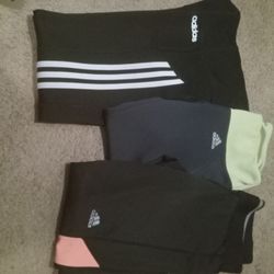 3 Pairs Of Adidas Leggings