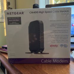 NETGEAR CM400 High Speed Cable Modem