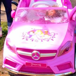 A Princess Car With A Charger