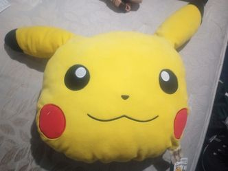 Large Pikachu Plush Cushion Pillow