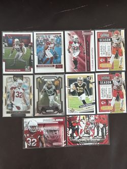 NFL ALL-PRO S TYRANN MATHIEU PANINI DONRUSS/ROOKIES & STARS/PRIZM + 10 CARD LOT