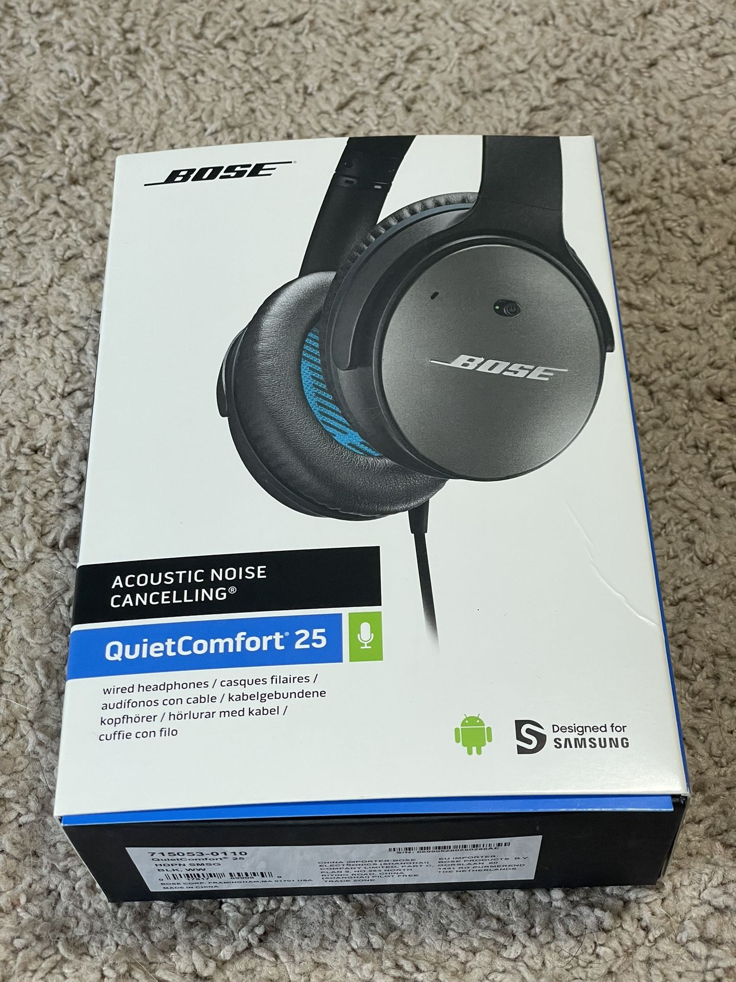 Bose ANR Headset Not For Aviation