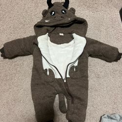 Baby Hooded Jumpsuit