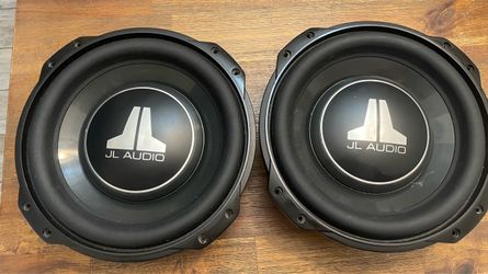 10” JL tw3 subwoofers