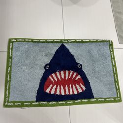 Pottery Barn Kids Shark Mat