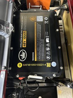Evolution 48 volt lithium battery upgrade