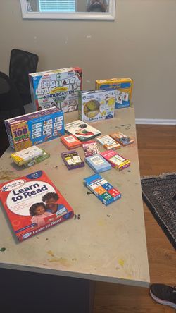Phonics, Flashcards, Learning Clocks, Etc.