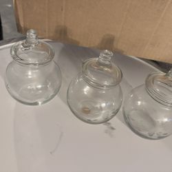 Princess House Spice Jars Set Of Three 