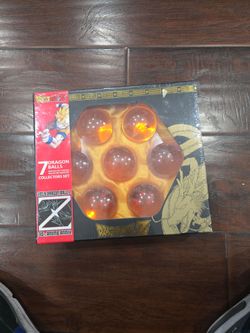 Dragon ball z 7 dragon ball collectors set