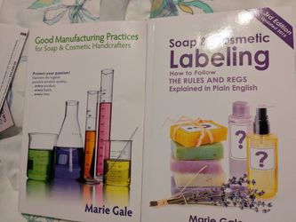 Soap and Cosmetics Labeling and Manufacturing books