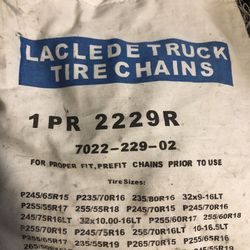 Laclede 2229R Tire Chains - Unused