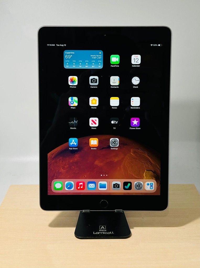 Apple iPad 6 128GB 9.7” Fully Functional iOS 17