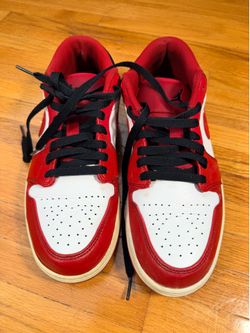 Size 8.5 - Air Jordan 1 Mid Black Gym Red