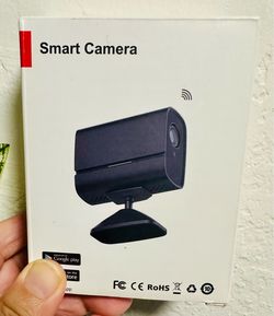 Smart Wi-Fi Security Camera - 1080P HD, Night Vision, Mobile App Access - NEW
