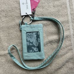 Vera Bradley Coin Purse Id Holder With Lanyard. 