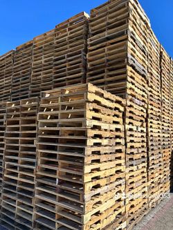 Wood 4 way pallets , #1,#2, Block , 2way  & Custom