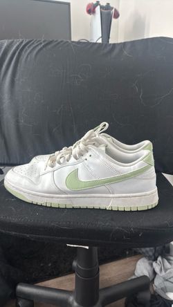 Nike Dunk Low White Green Sneakers