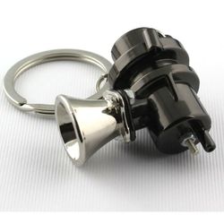 Keychain Creative Blow Off Valve Auto Parts Accessories Key Chain Ring Keyfob Key Holder Keyring
