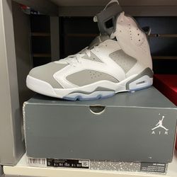 Air Jordan 6 Retro White/Grey