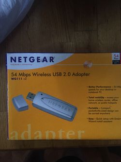 Netgear adapter 54 mbps wireless usb 2.0