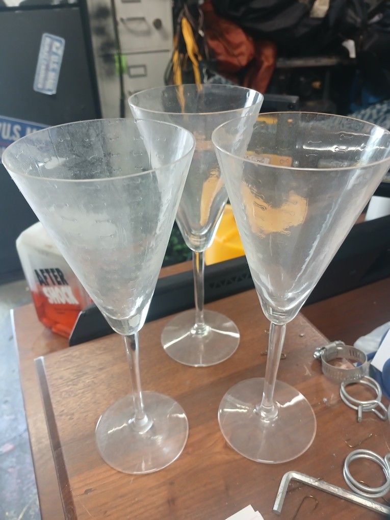 Stephen Smyers Signed Wine Glasses