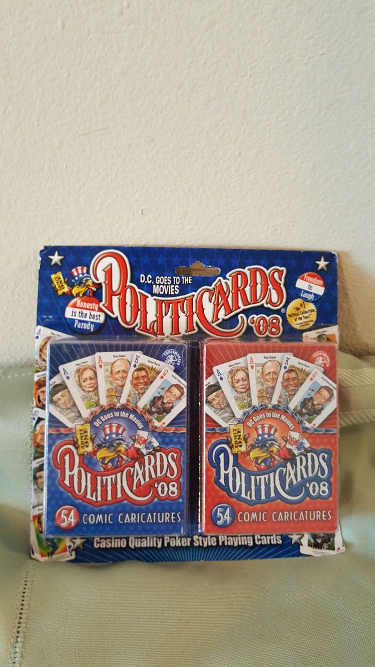 Politicards 2008 - Collectible Playing Cards