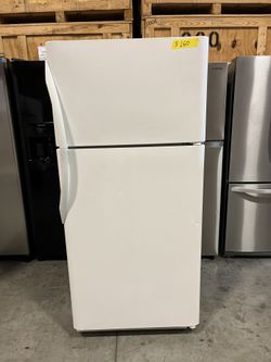Frigidaire White Top And Bottom Refrigerator