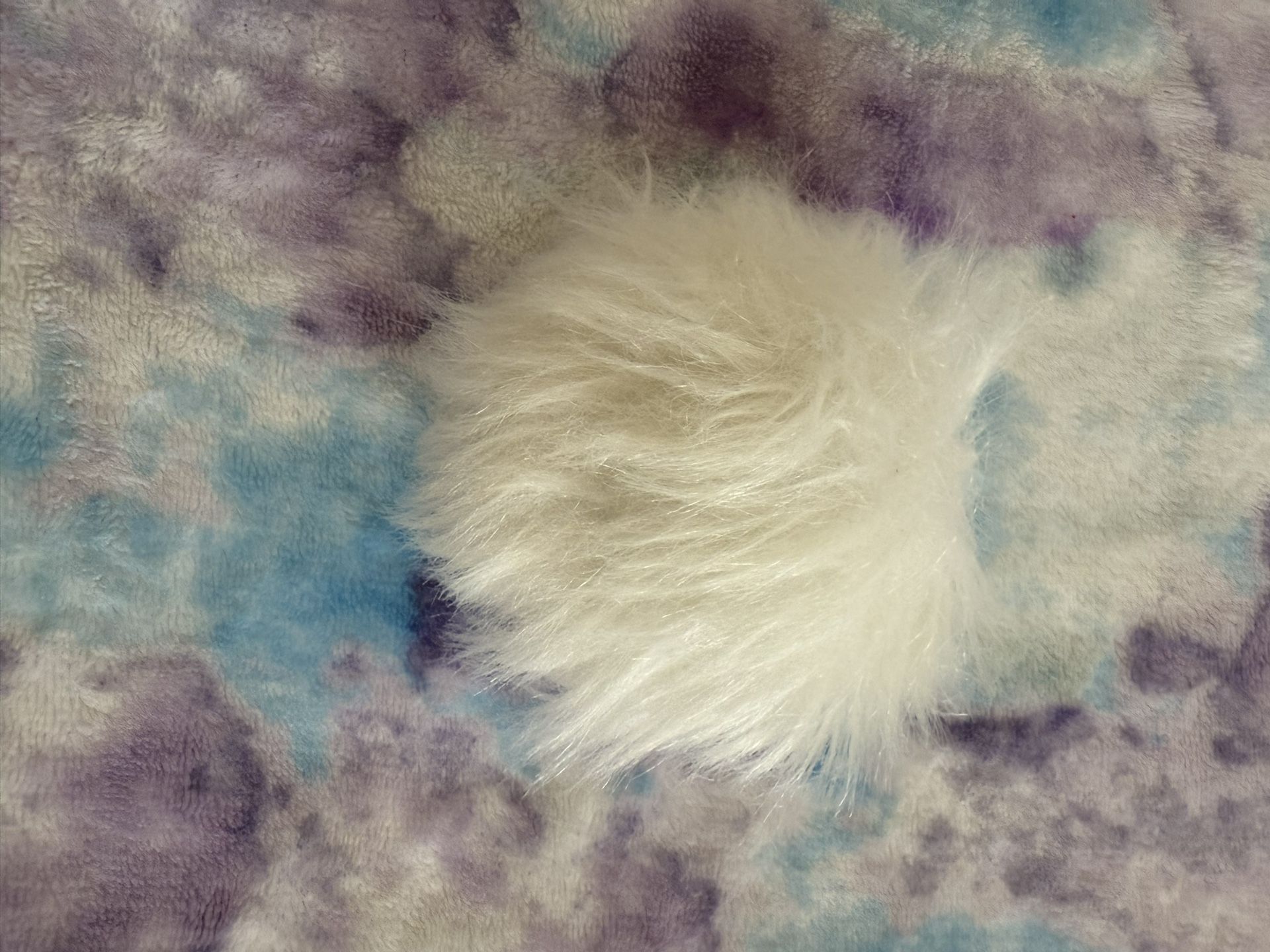 Bunny Tail Costume Accessory White color