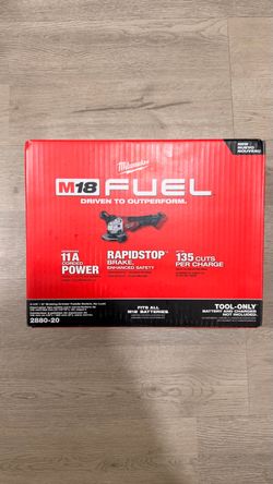 Milwaukee M18 FUEL 4-1/2"/5" Angle Grinder Tool-Only