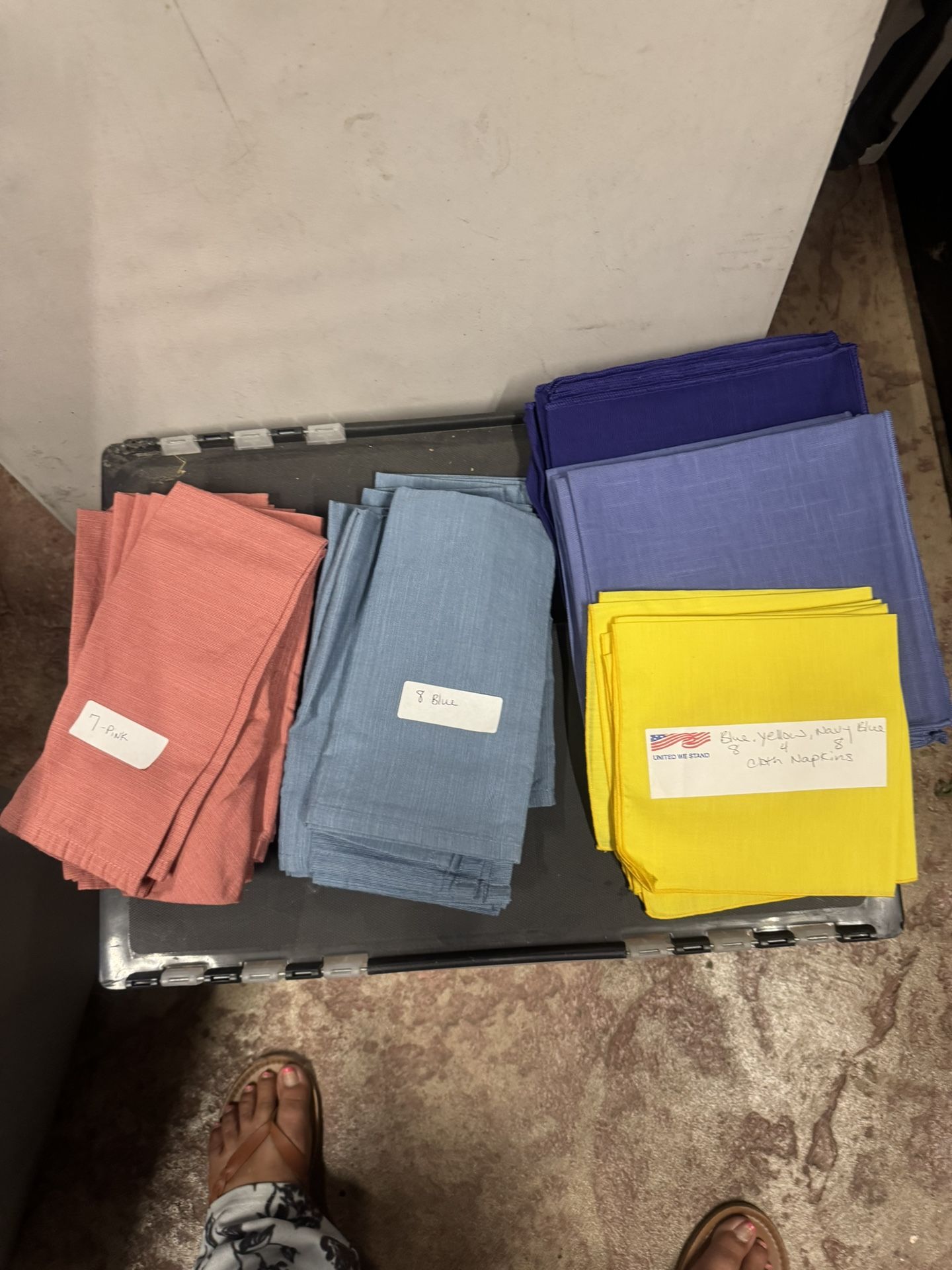 Mixed Color Napkins $$$