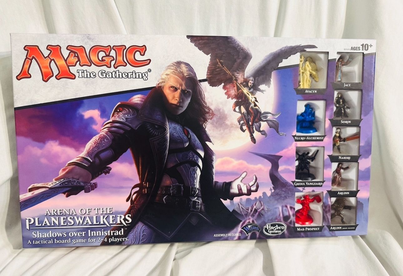 NEW! Magic The Gathering Arena of the Planeswalker Shadows Board Game Hasbro