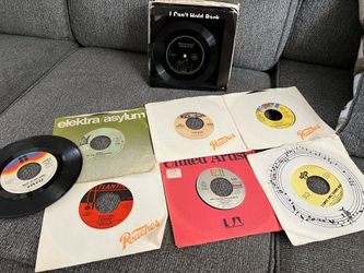 Vintage 45 records