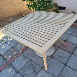 Metal Outdoor Dining Table $00