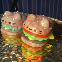 Burger Cat Taba Squishy