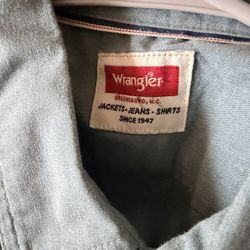 Wranglers Shortsleeved /all 4=$20.00