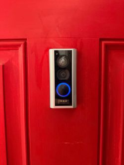 Ring Peephole Door Camera with Battery