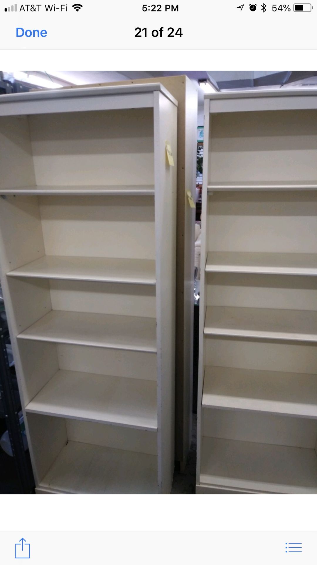 Bookshelves