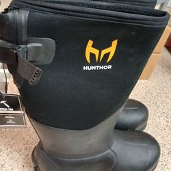 Hunter Water Boots Steel Toe