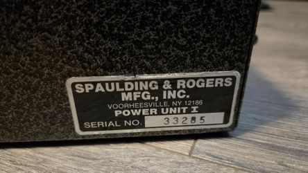 Spaulding & Rogers Power Unit I