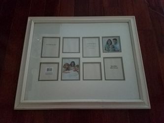 NEW 8 Slot Photo Wall Mounted Frame