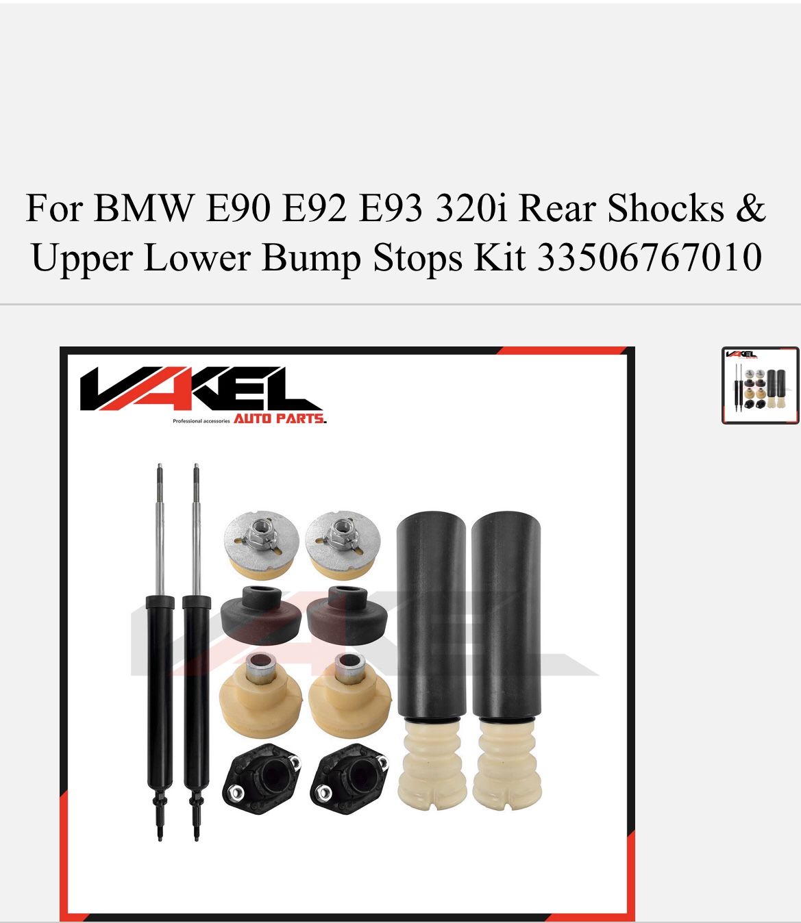 Rear Bmw Struts
