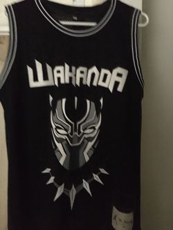 Custom black panther jersey
